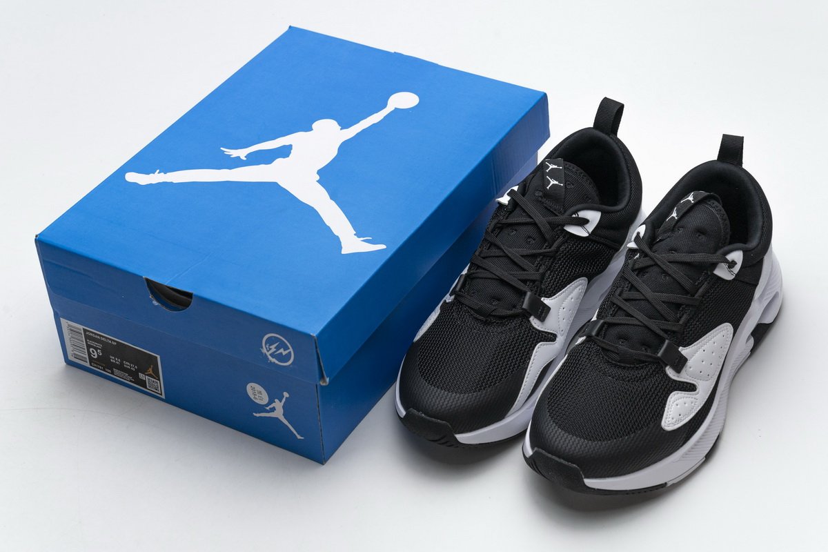 CV1761-100 Fragment Design x Jordan Delta SP Black White