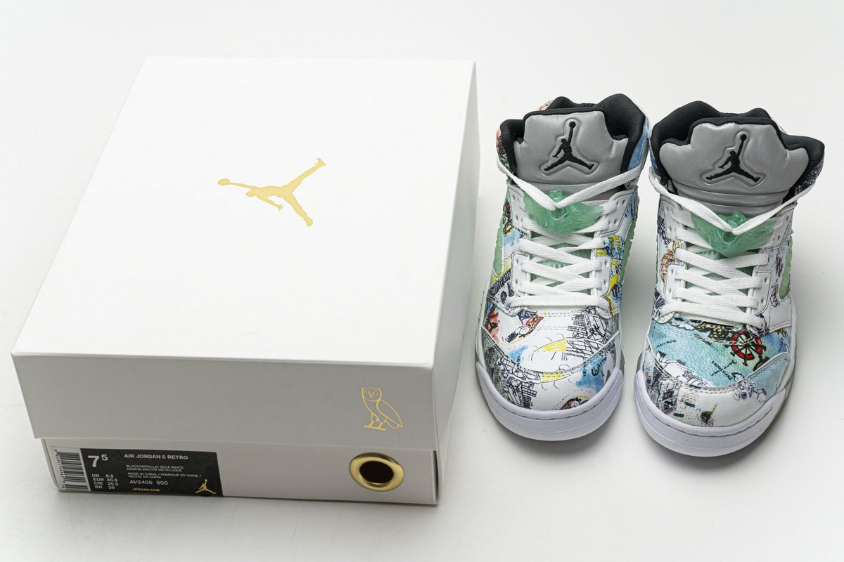 AV2405-900 Air Jordan 5 Retro “Wings”
