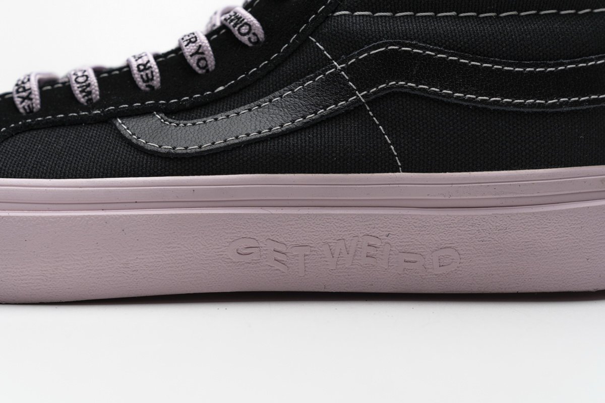 VN0A36C7OYN Vans OG SK8-HI LX Black Pink