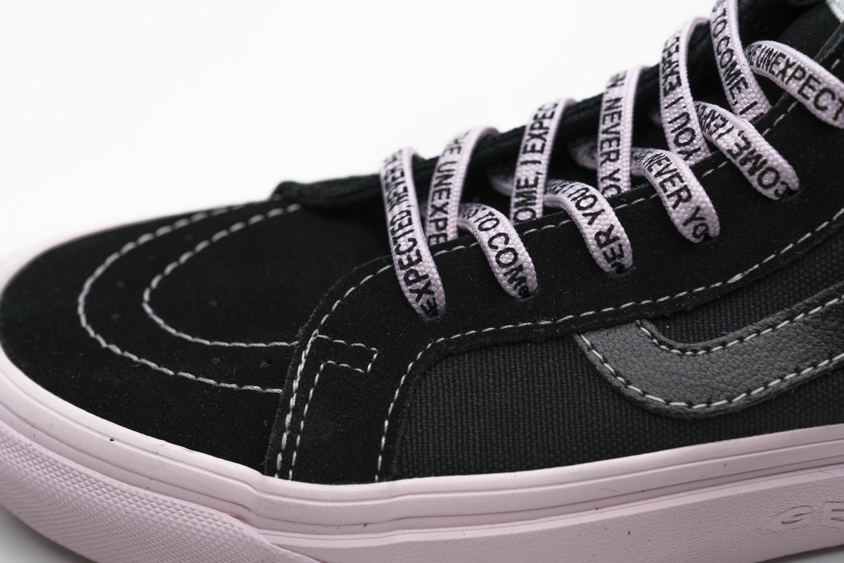 VN0A36C7OYN Vans OG SK8-HI LX Black Pink