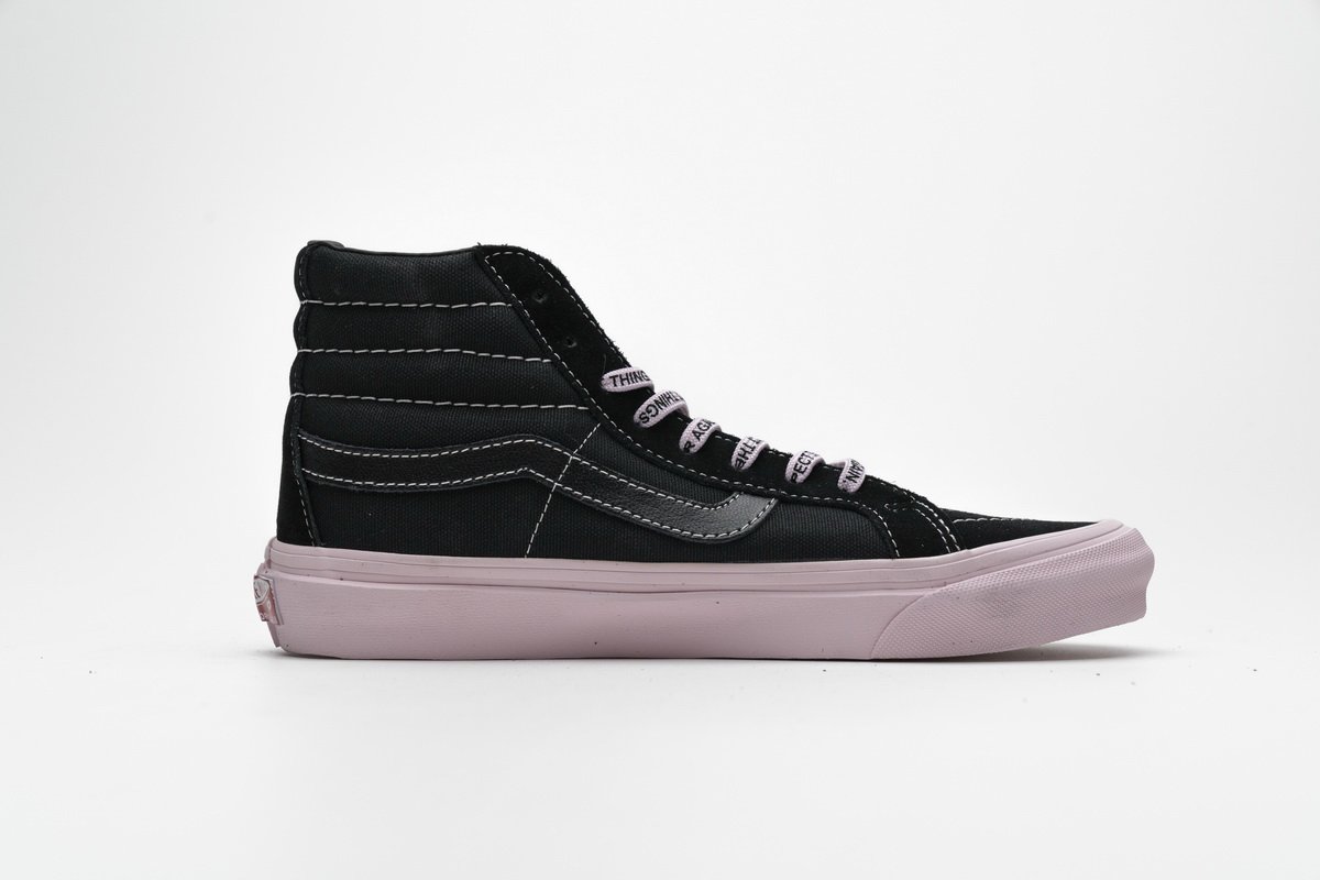 VN0A36C7OYN Vans OG SK8-HI LX Black Pink