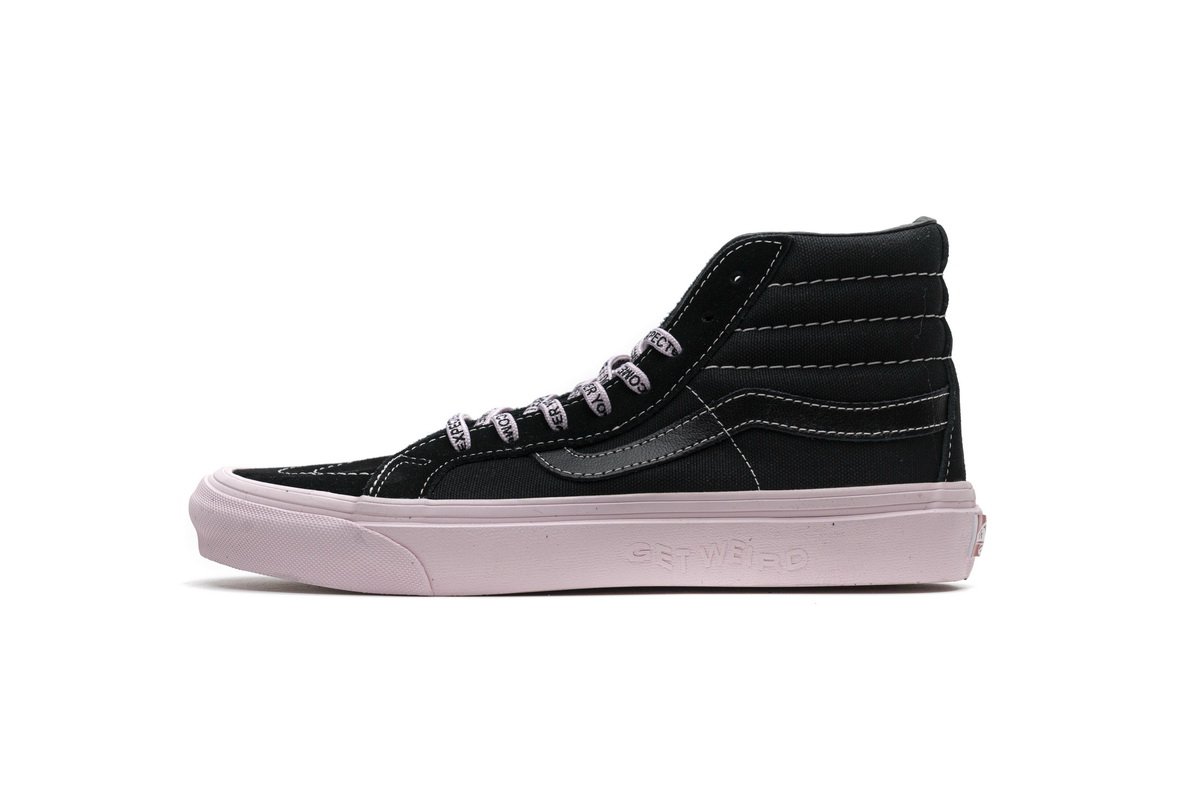 VN0A36C7OYN Vans OG SK8-HI LX Black Pink