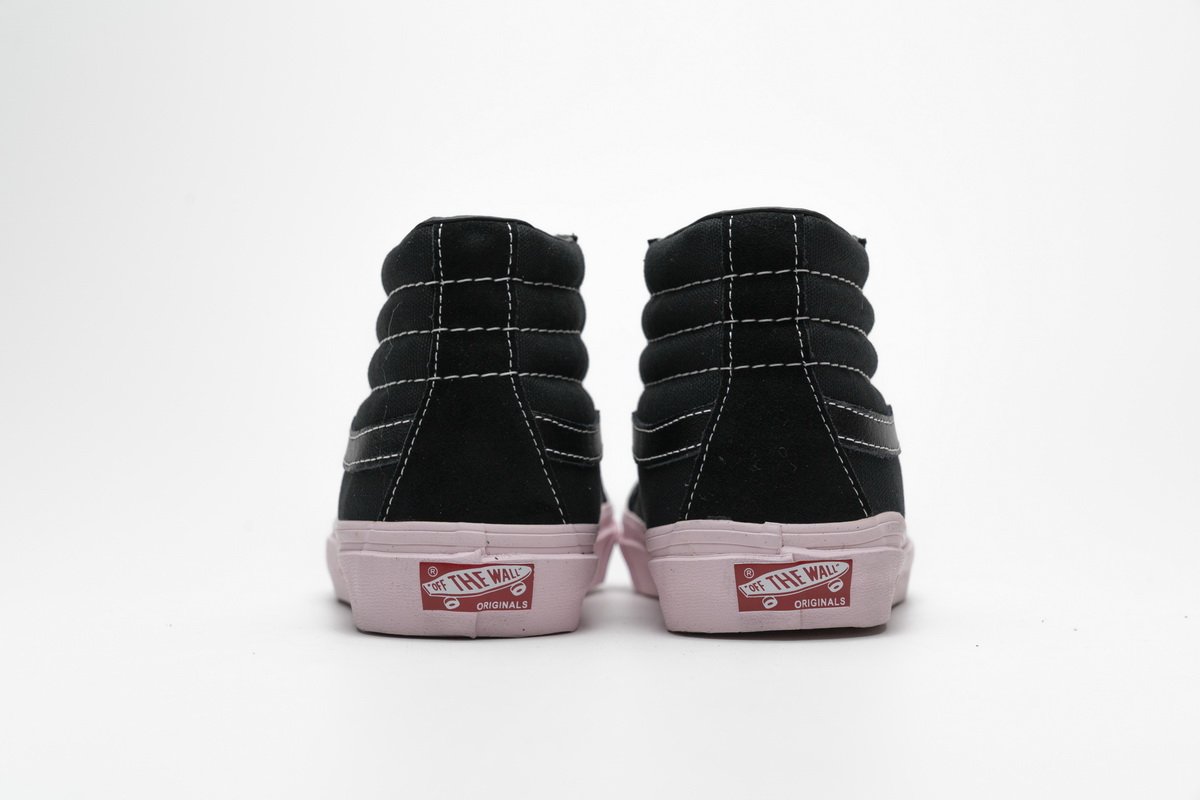 VN0A36C7OYN Vans OG SK8-HI LX Black Pink
