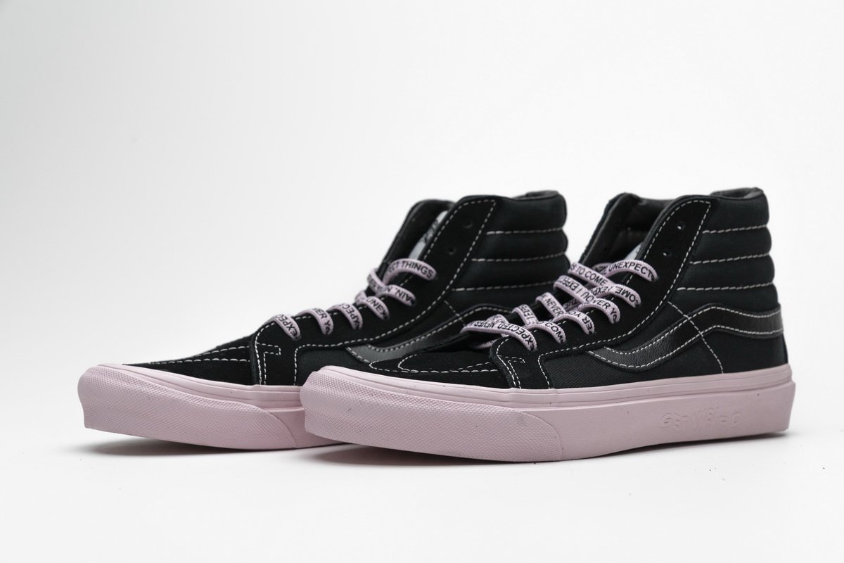 VN0A36C7OYN Vans OG SK8-HI LX Black Pink