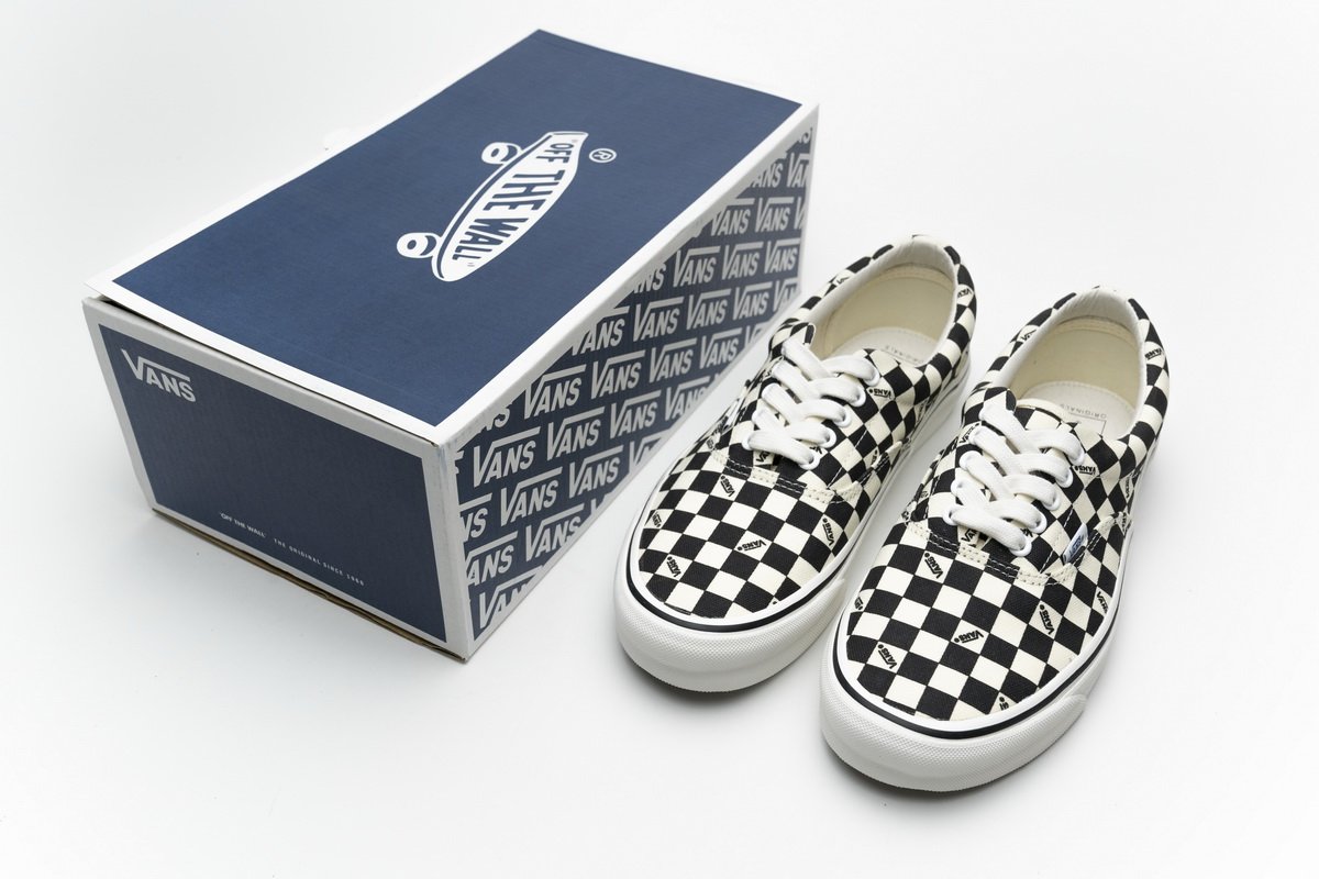 VANS VAULT OG ERA LX Checkerboard Black OG Era LX