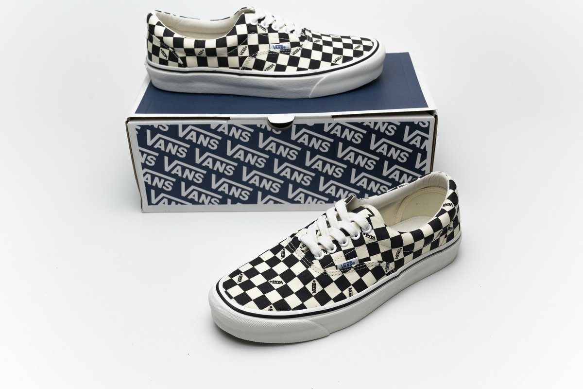 VANS VAULT OG ERA LX Checkerboard Black OG Era LX