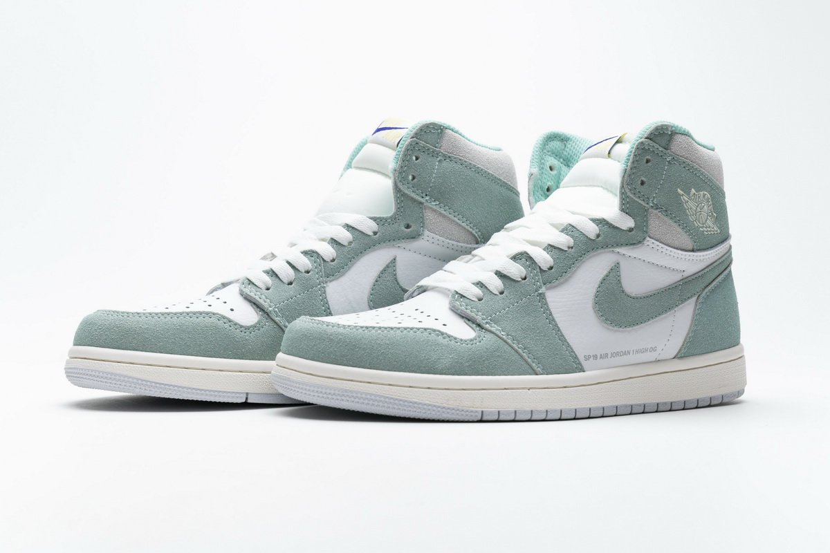 555088-311 Air Jordan 1 OG Hi Retro“Turbo Green”