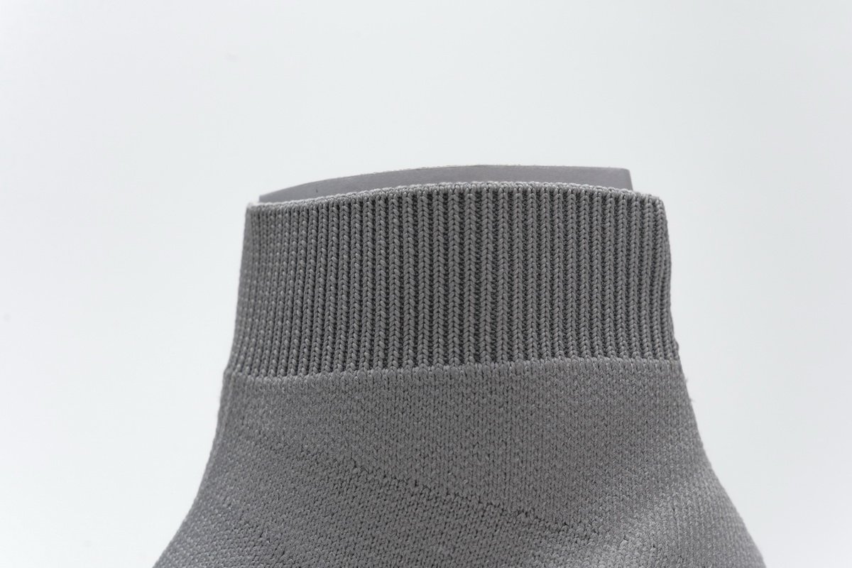 Ba*len*cia*ga stretch mesh high top sneaker grey