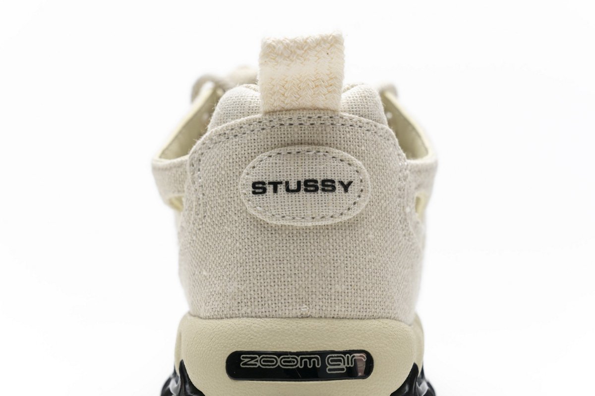 CQ5486-200 Stussy X Nike Air Zoom Spiridon Caged 2 Fossil