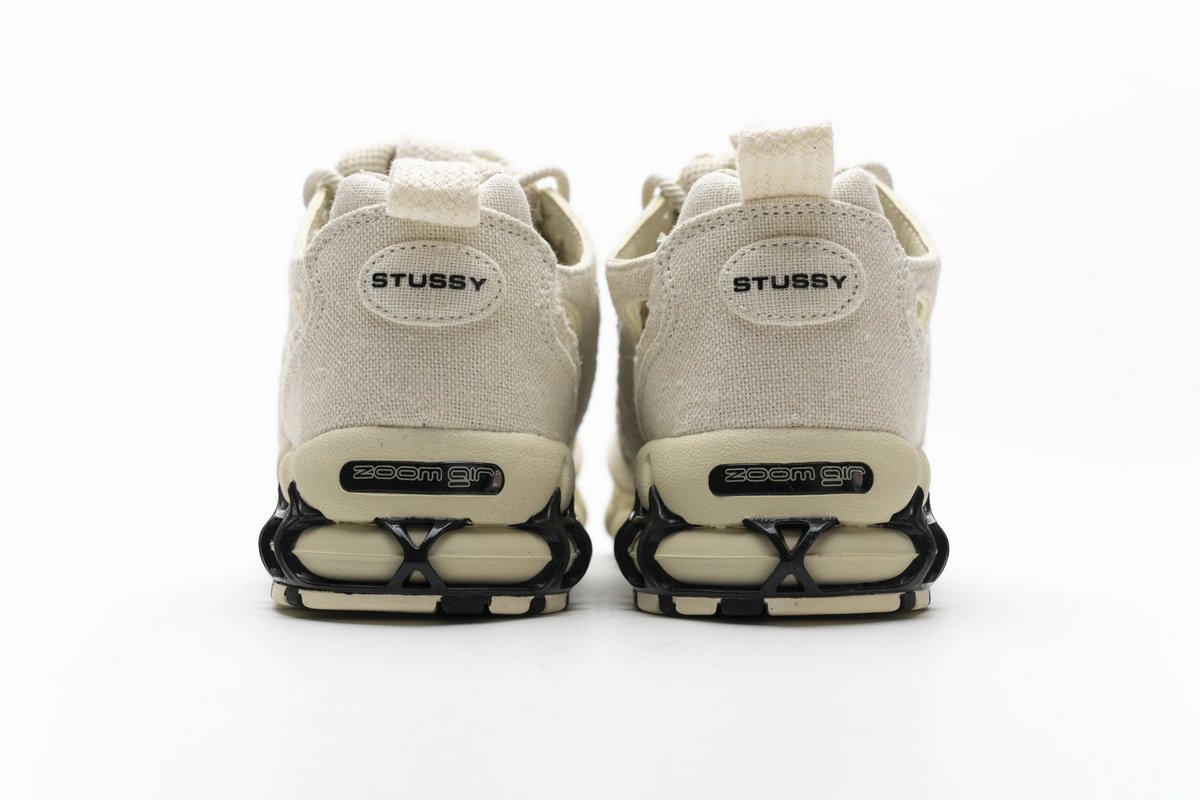 CQ5486-200 Stussy X Nike Air Zoom Spiridon Caged 2 Fossil