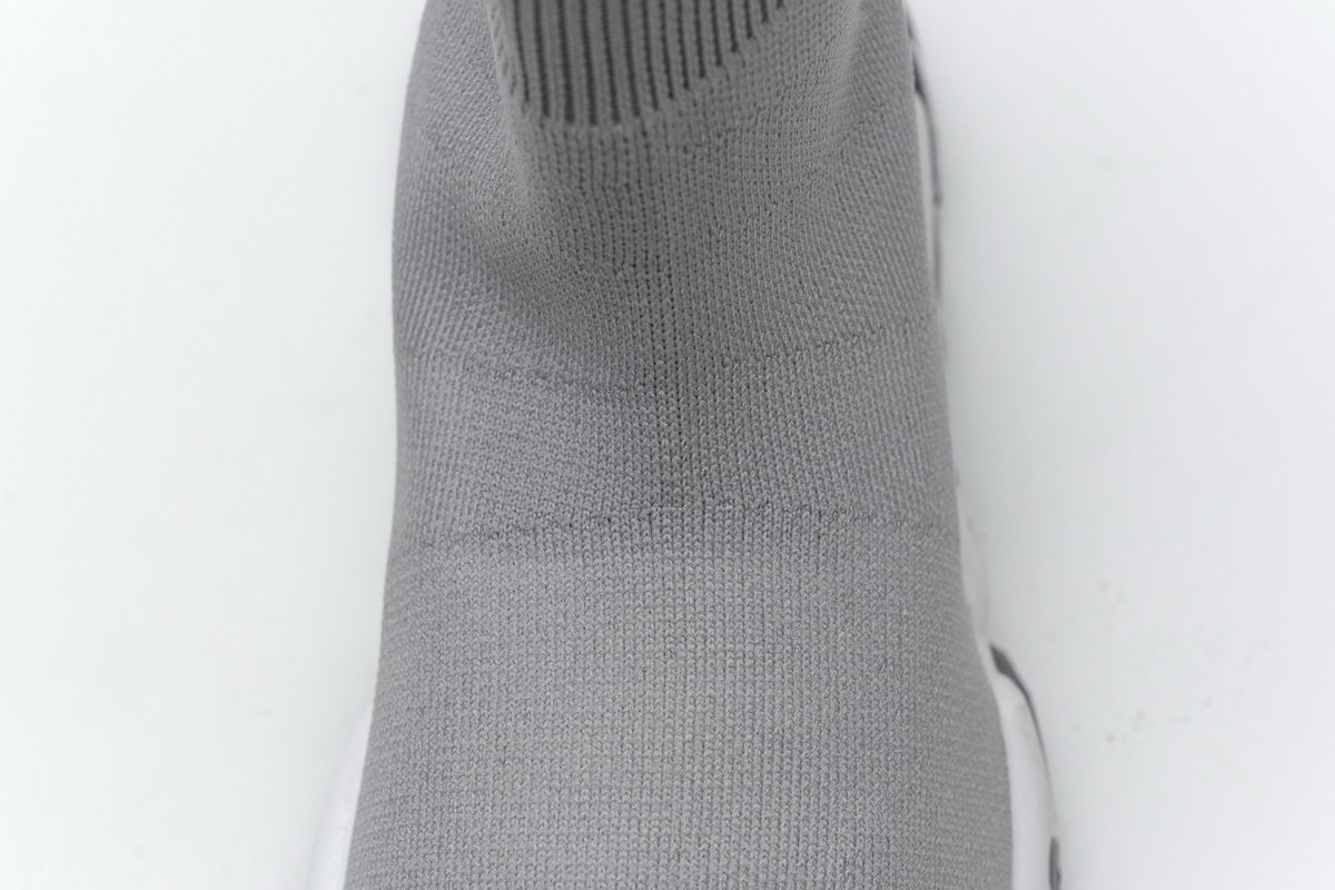 Ba*len*cia*ga stretch mesh high top sneaker grey