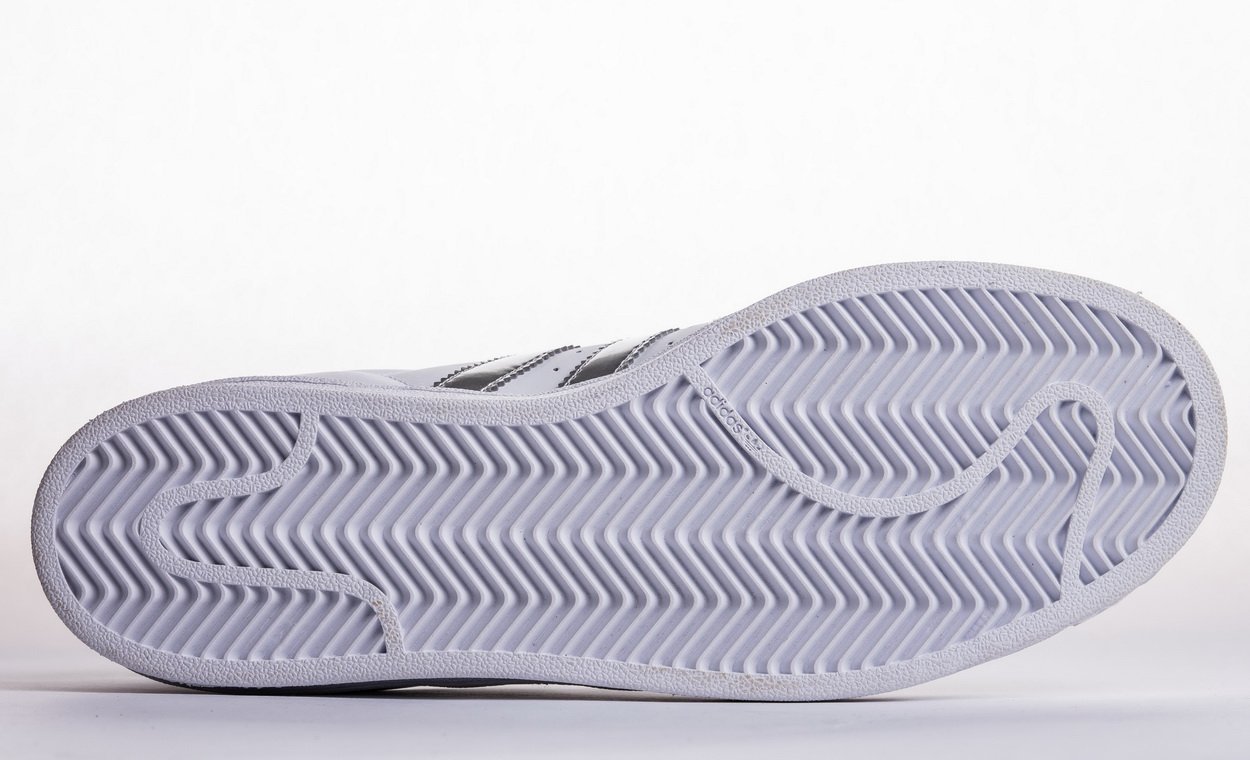 S*perstar shoes footwear white/silver metallic/core black