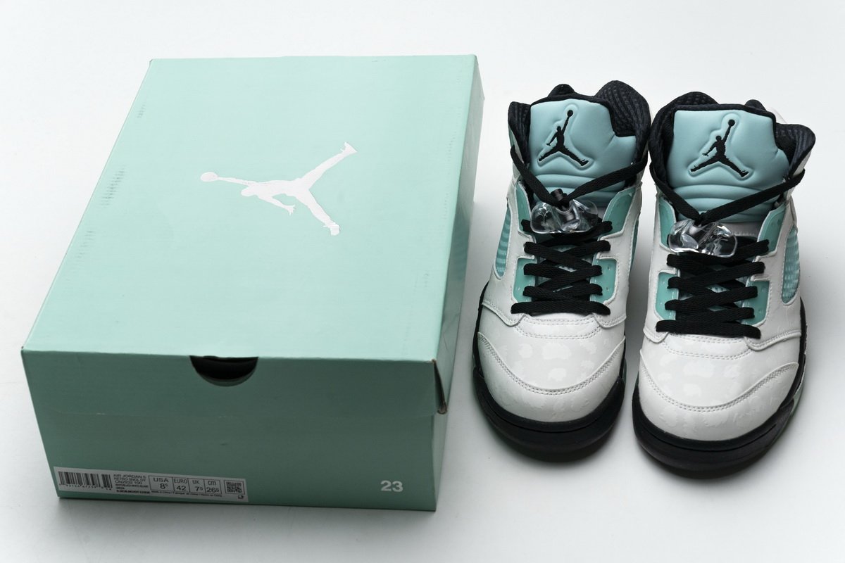 CN2932-100 Air Jordan 5 Retro “Island Green”