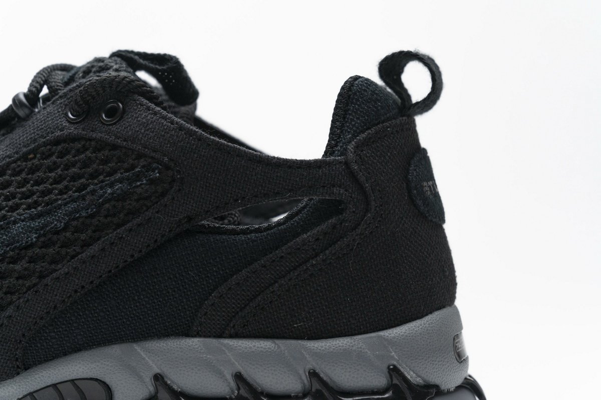 CQ5486-001 Stussy x Nike Air Zoom Spiridon Cage 2 Black Cool Grey