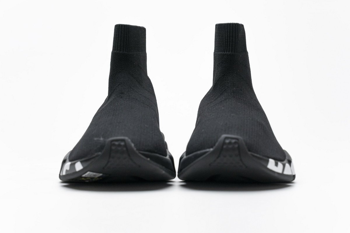 Ba*len*cia*ga stretch mesh high top sneaker all black