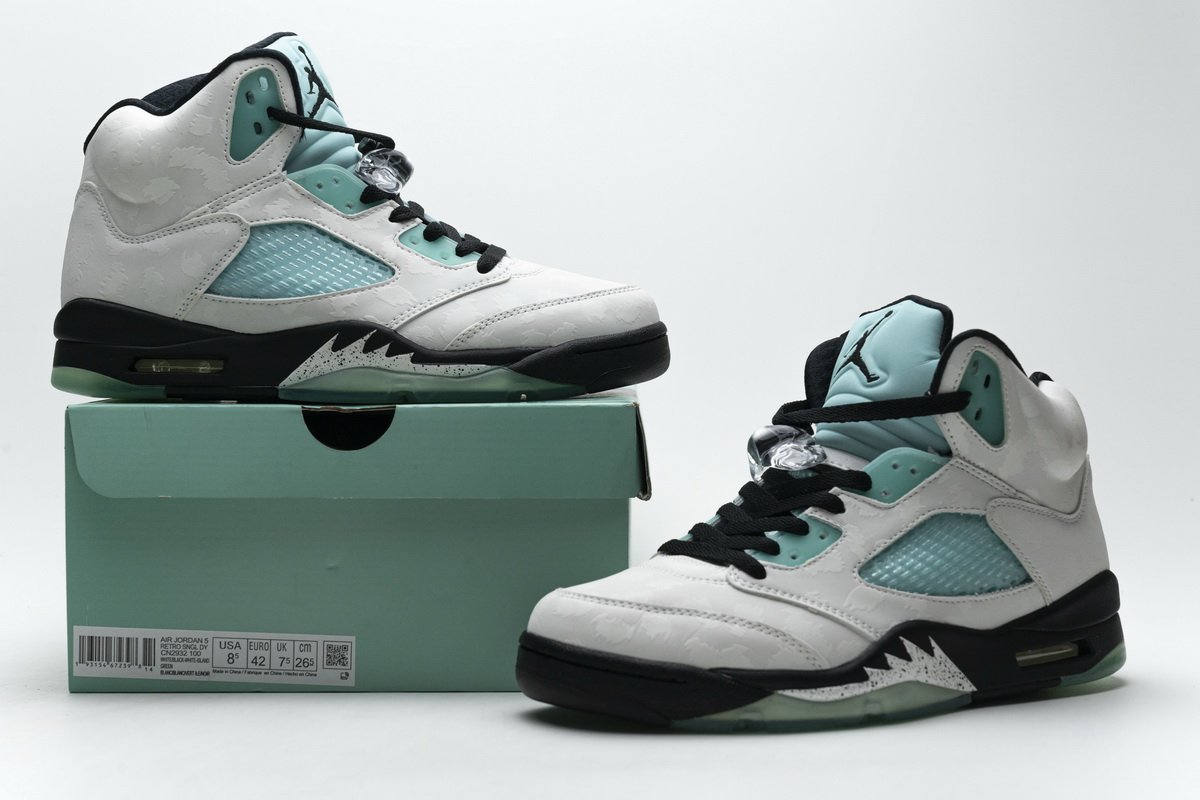 CN2932-100 Air Jordan 5 Retro “Island Green”