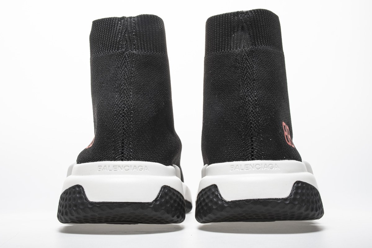 Ba*len*cia*ga stretch mesh high top sneaker