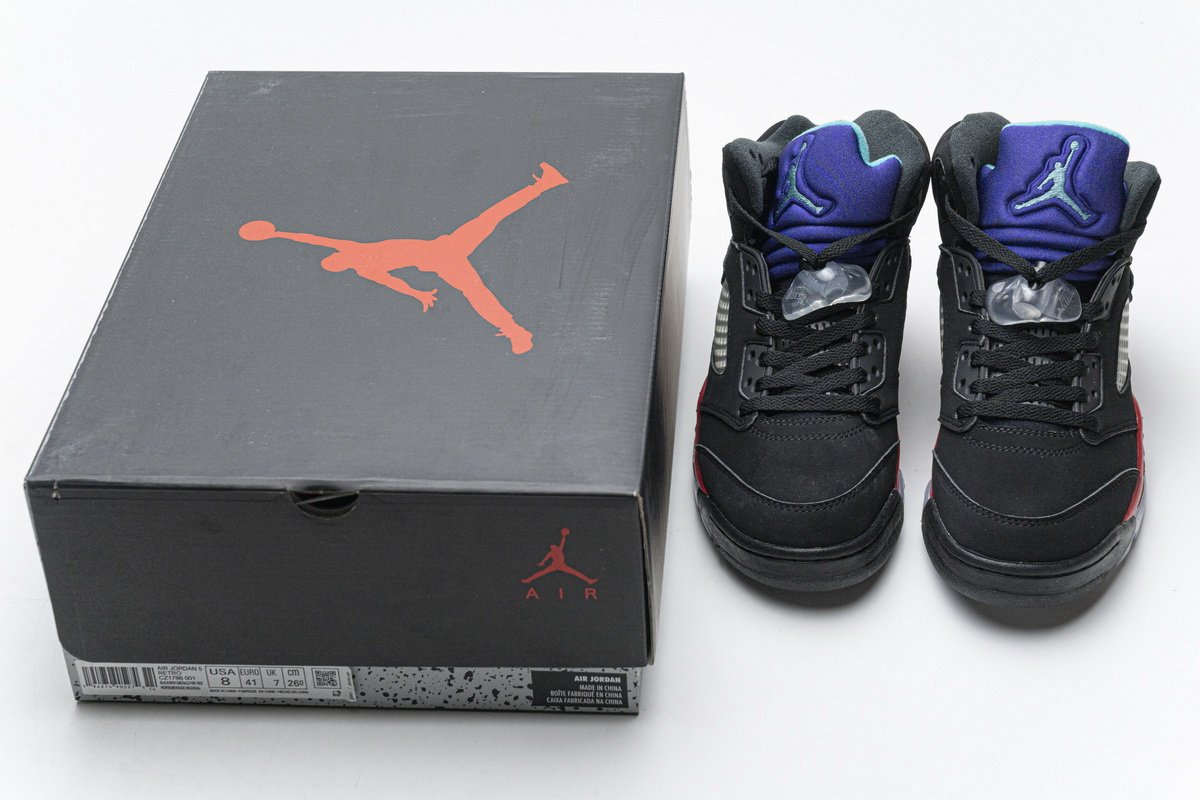 CZ1786-001 Air Jordan 5 Retro Top 3 Black