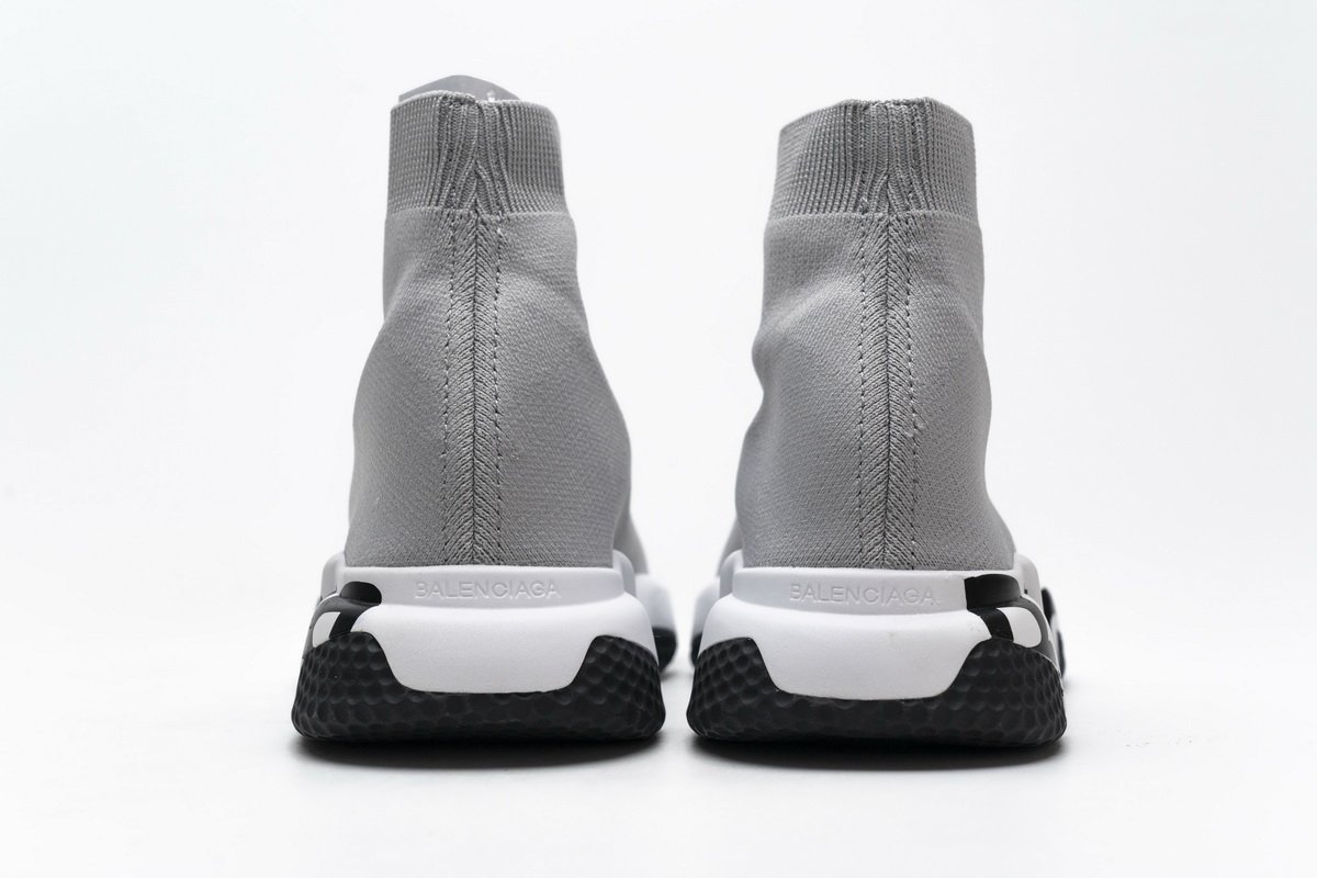 Ba*len*cia*ga stretch mesh high top sneaker grey