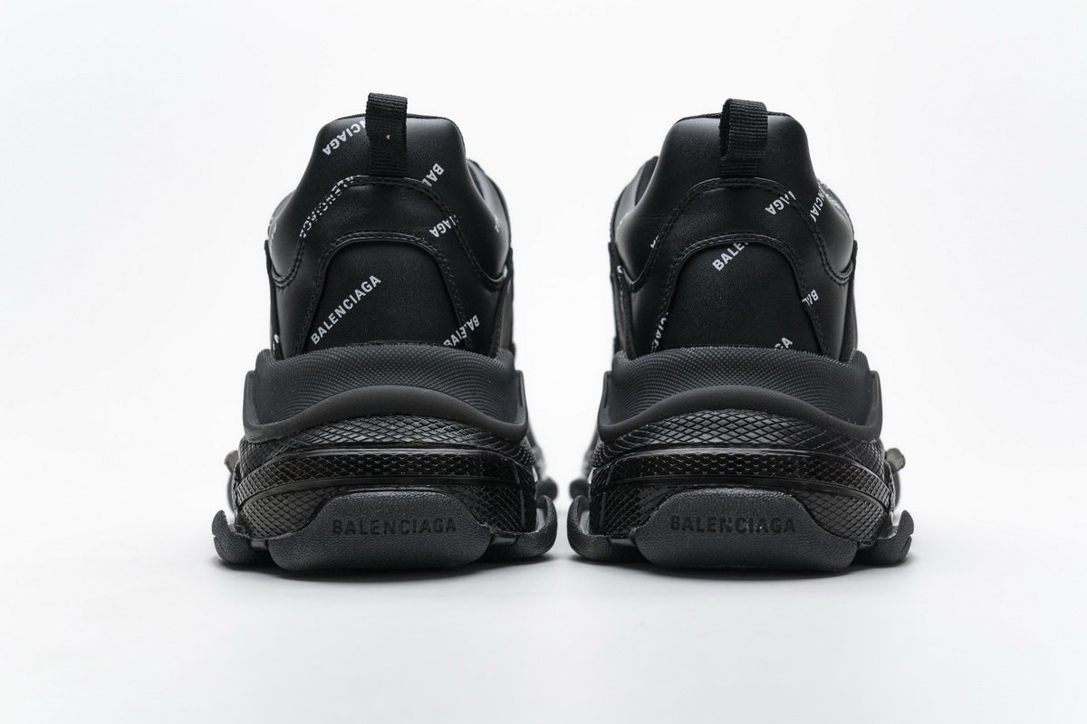 524039 w09e1 2021 Ba*len*cia*ga triple s letter black
