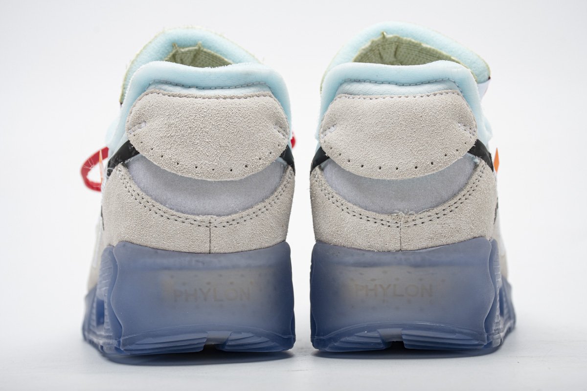 AA7293-100 Off-White x Nike Air Max 90 “All White”