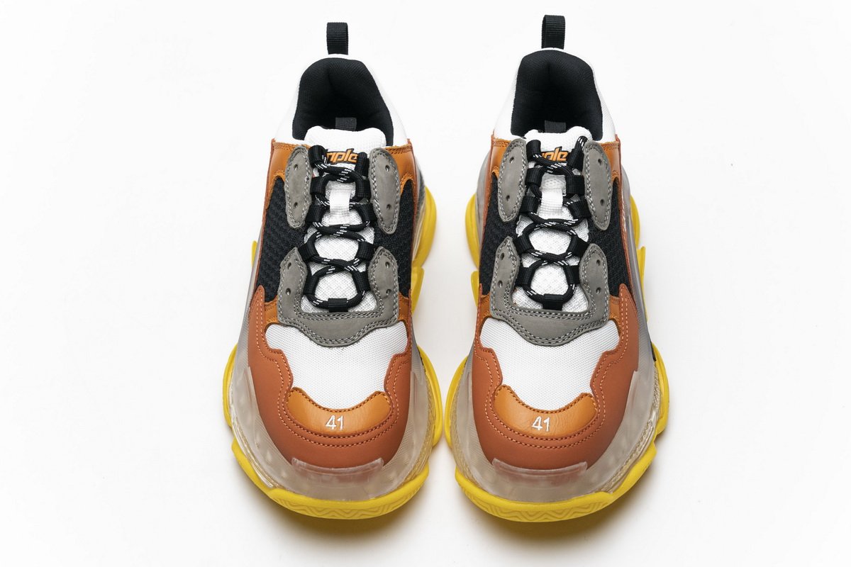 541624 w09e1 1766 Ba*len*cia*ga triple s black orange