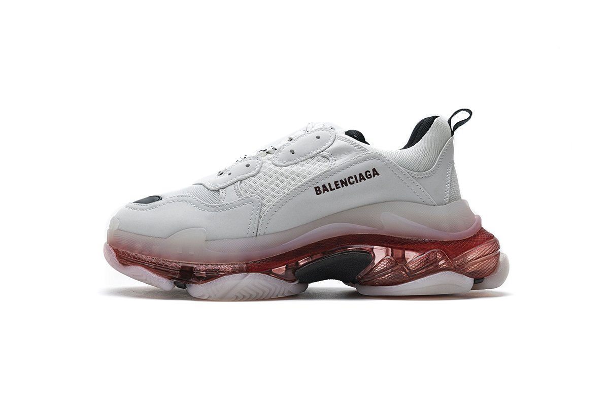 0625 w09o1 Ba*len*cia*ga triple s milk white black