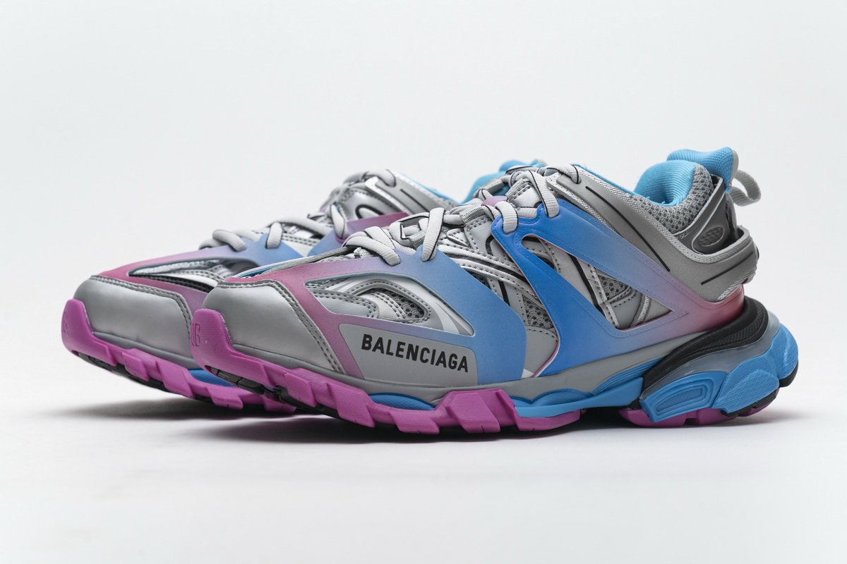542436 w1gc1 4051 Ba*len*cia*ga tess s.blue pink silver