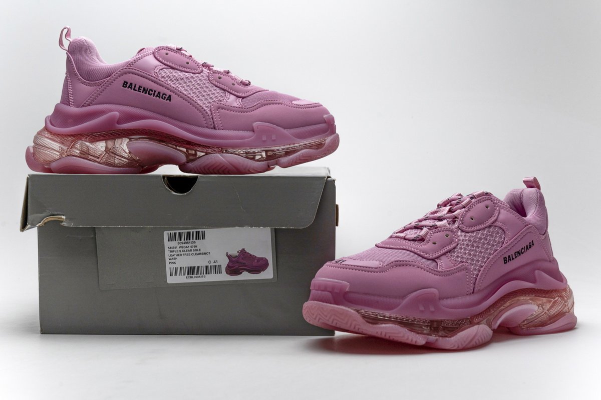 544351 w2ga1 5760 Ba*len*cia*ga triple s pink