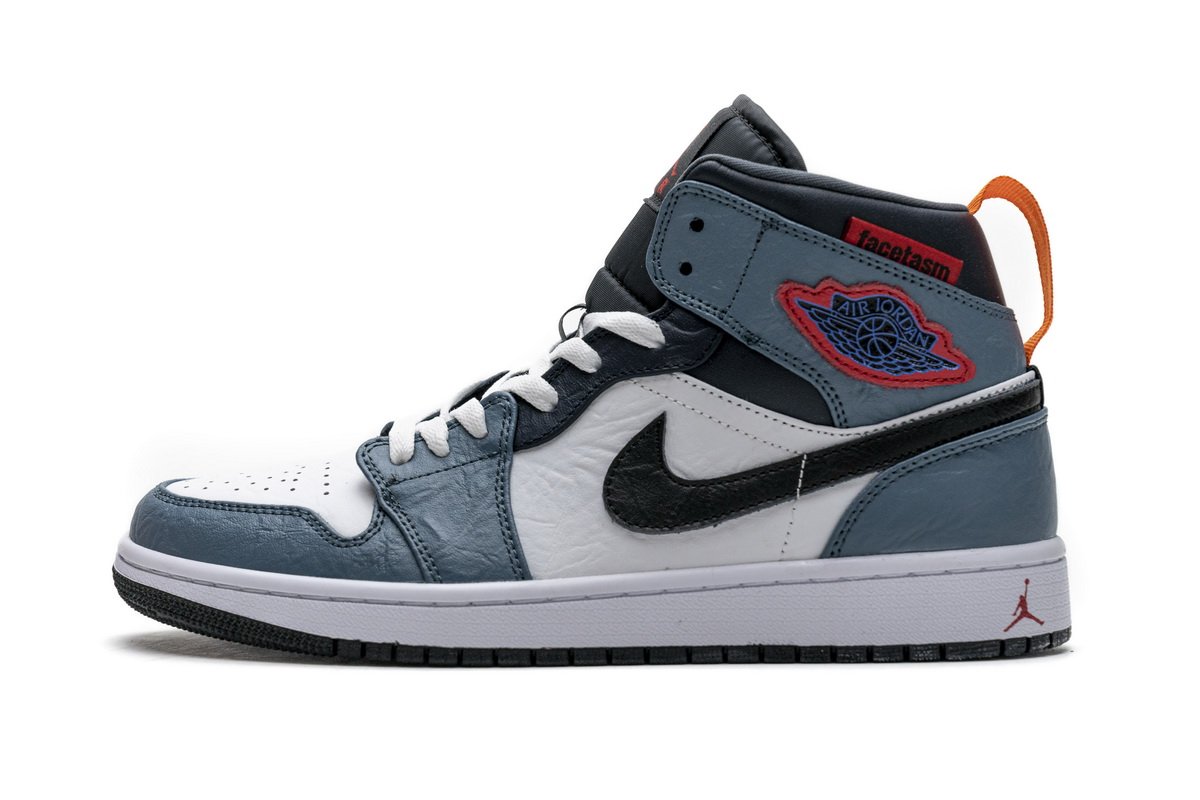 cu2802-100 air jordan 1 mid F**etasm blue teal