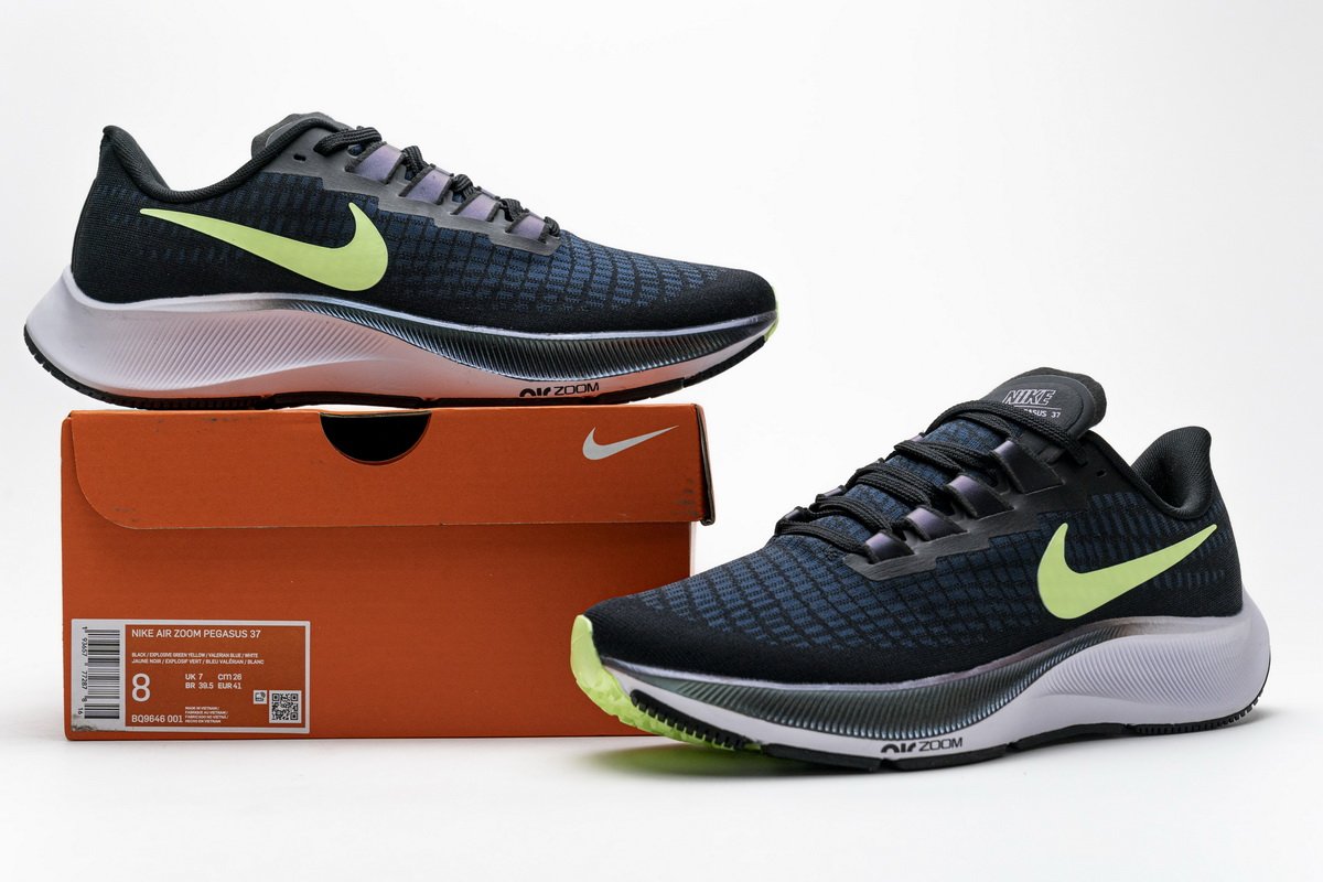 BQ9646-001 Nike Air Zoom Pegasus 37 Peacock Blue