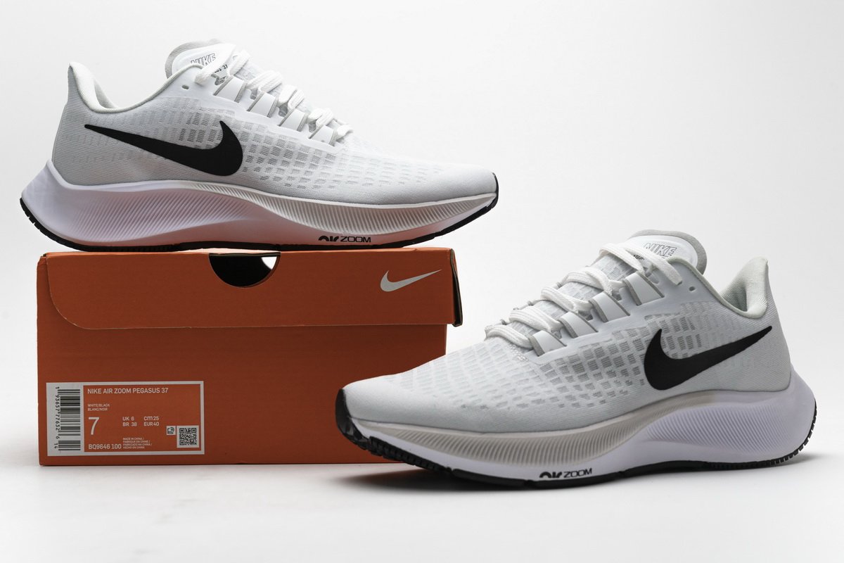 BQ9646-100 Nike Air Zoom Pegasus 37 All White