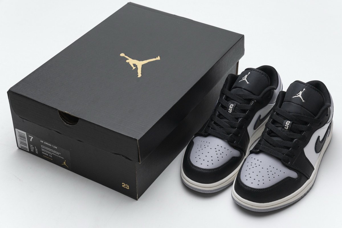 553558-110 Air Jordan 1 Low Shadow