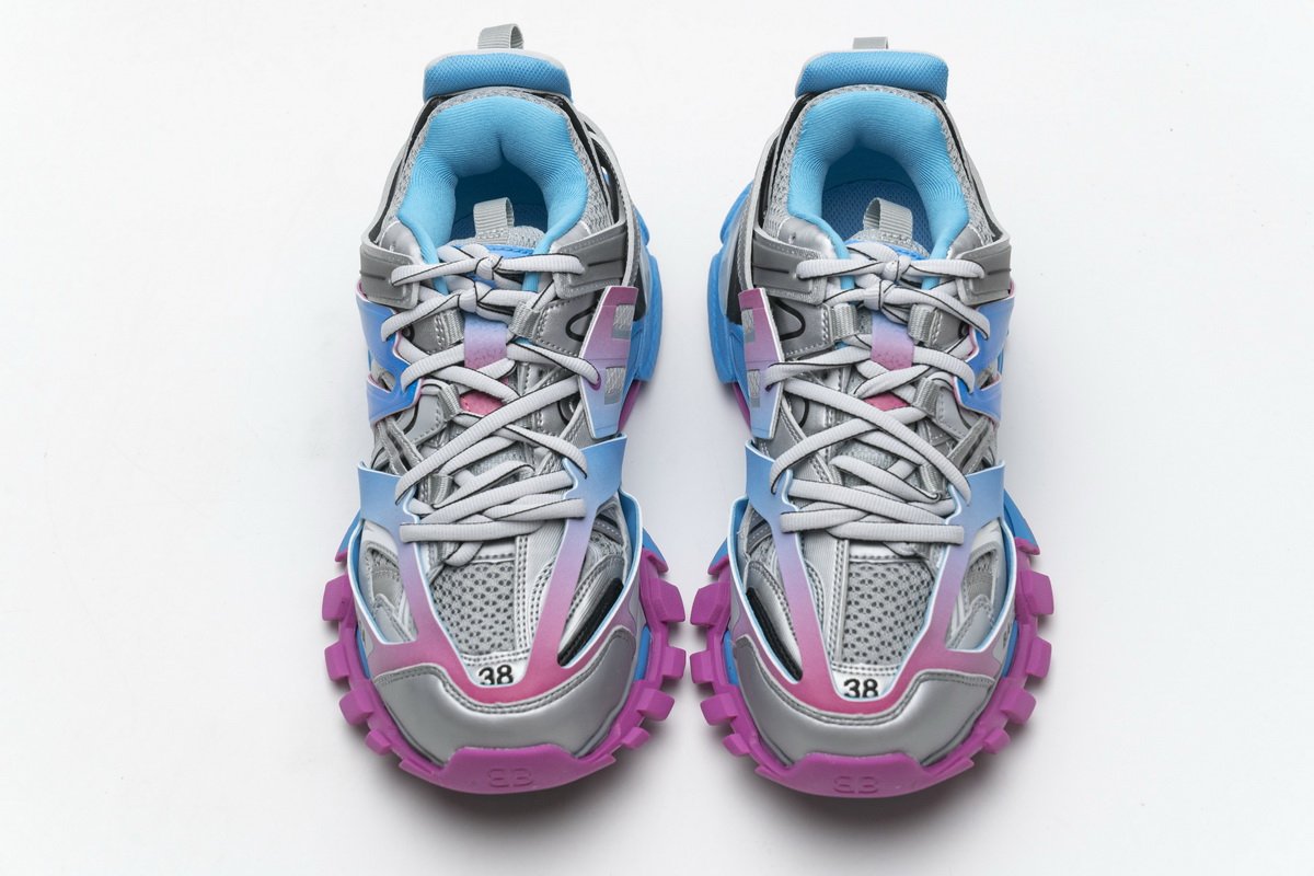 542436 w1gc1 4051 Ba*len*cia*ga tess s.blue pink silver
