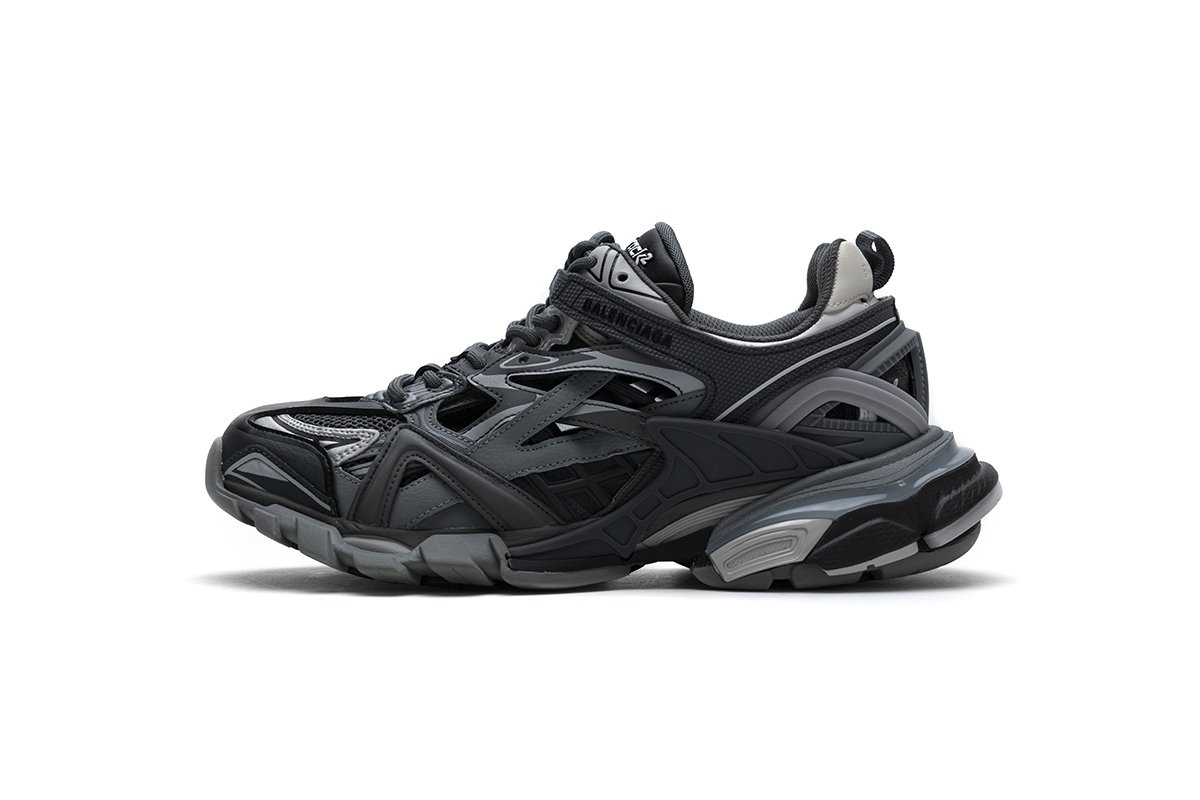 570391 W2GN3 1285 Blenciaga Track 2 Sneaker Medium Grey