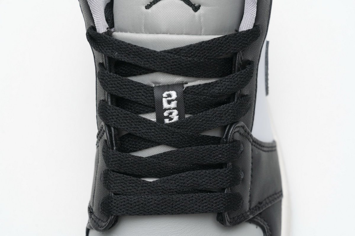 553558-039 Air Jordan 1 Low Light Smoke Grey