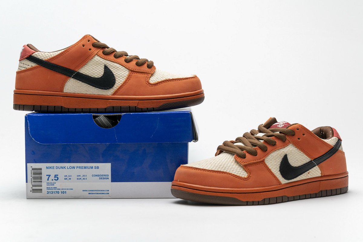 313170-101 Nike Dunk Low Premium SB “Un Hemp”