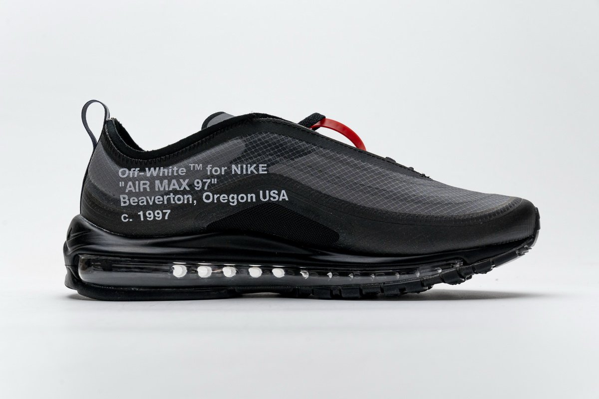 AJ4585-001 Off-White x Nike Air Max 97 All Black