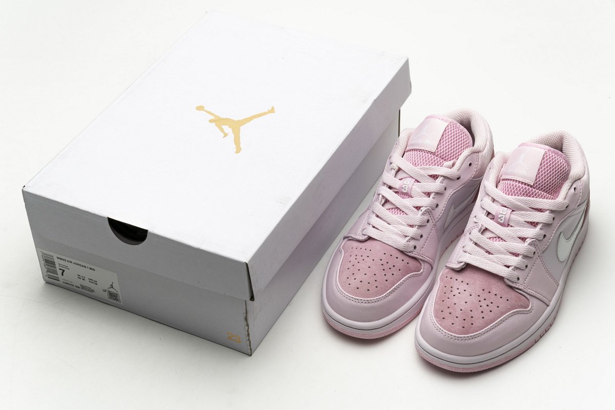 CW5379-600 Air Jordan 1 Low Digital Pink