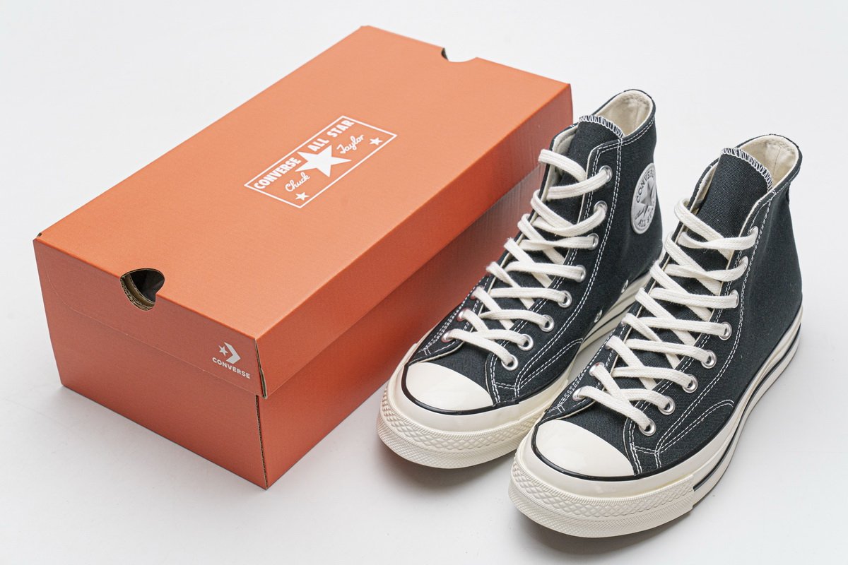 162050C Converse Chuck 70 HI Black Egret