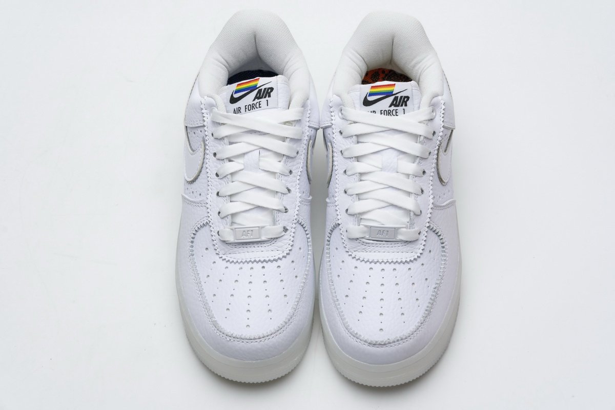 CV0258-100 Nike Air Force 1 Betrue Rainbow Multicolor