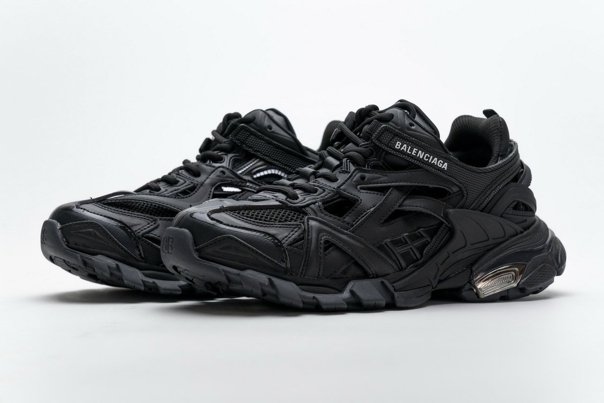 570391 W2GN1 1000 Blenciaga Track 2 Sneaker Black