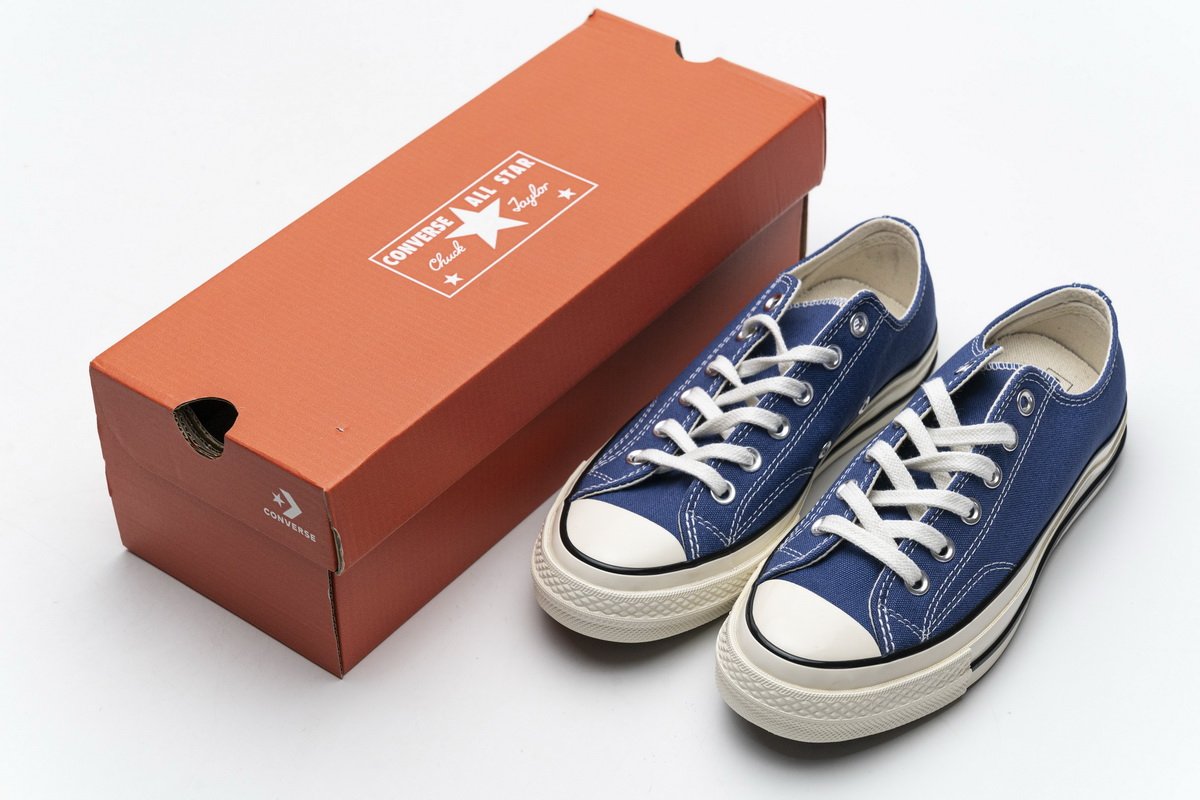 162064C Converse Chuck 70 OX True Navy Black Egret