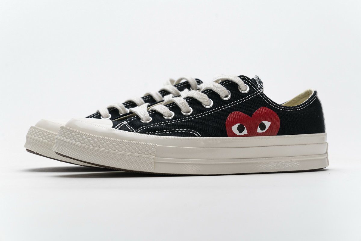 150206C CDG Play x Converse Chuck Taylor All Star 70 OX