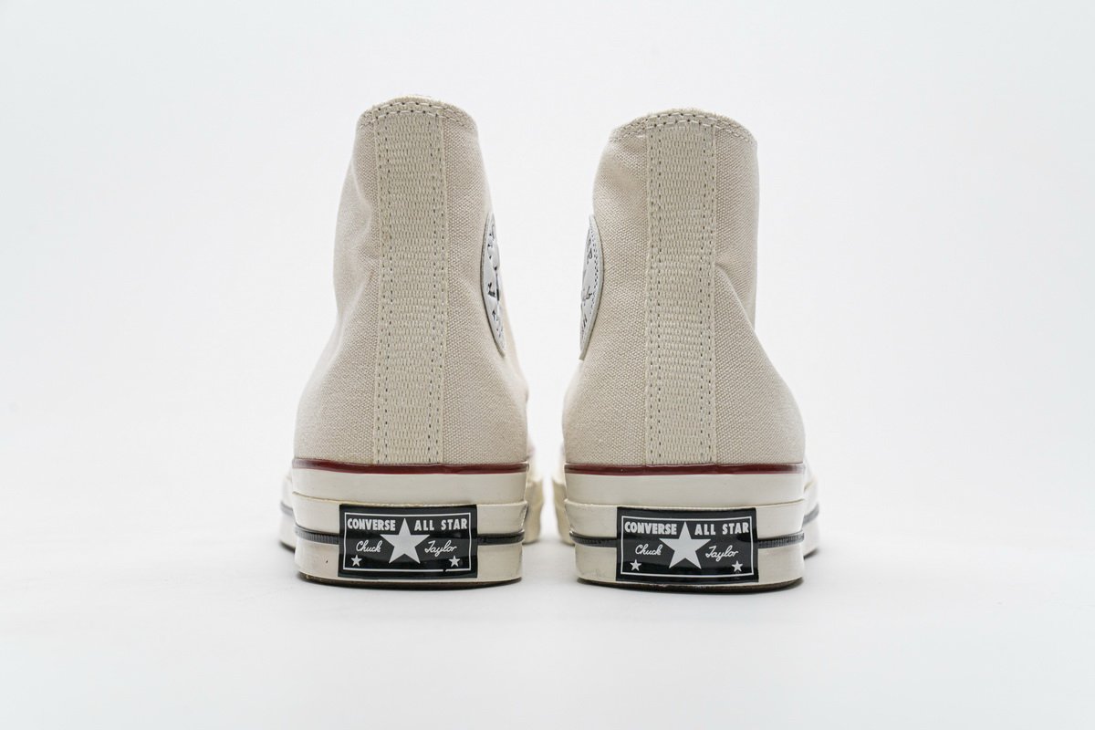 162053C Converse Chuck 70 HI Parchment Garnet Egret
