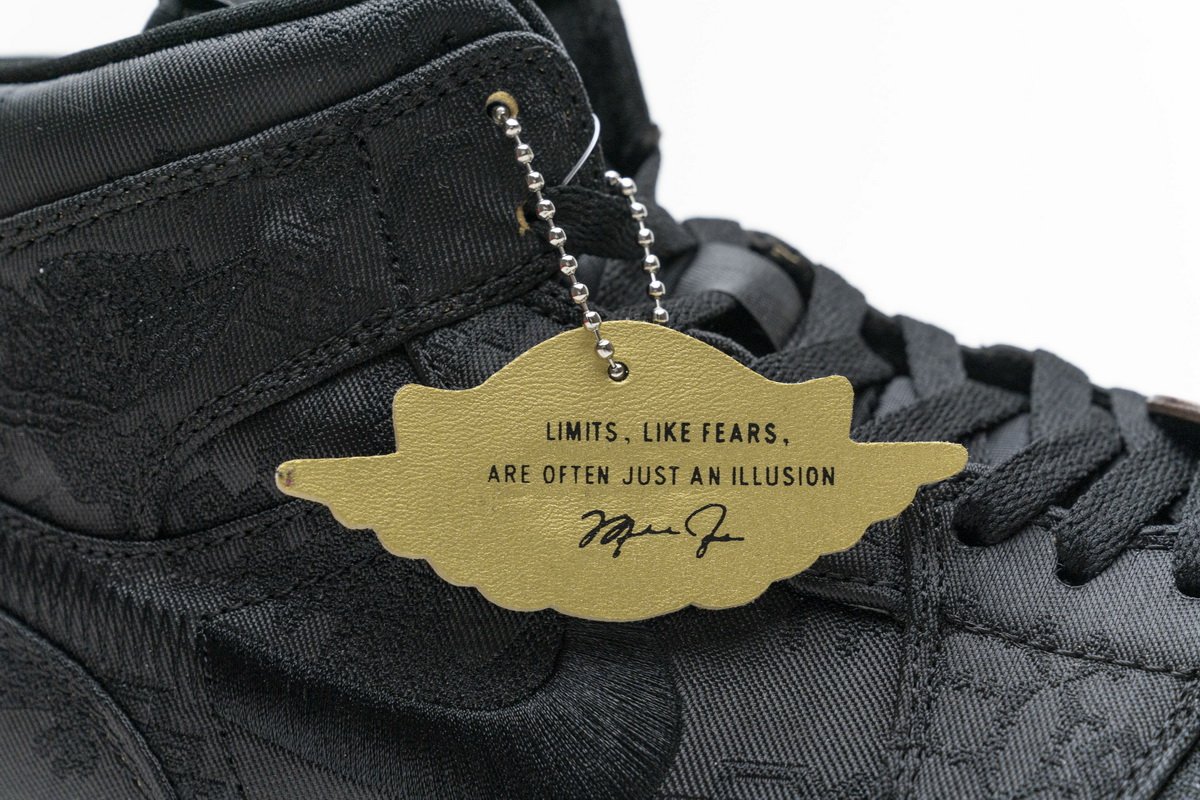 CU2804-300 Edison Chen x Air Jordan 1 Mid “Fearless Black”