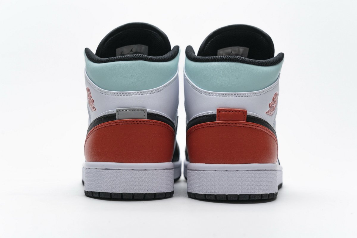 BQ6931-100 Air Jordan 1 Mid GS Black Toe