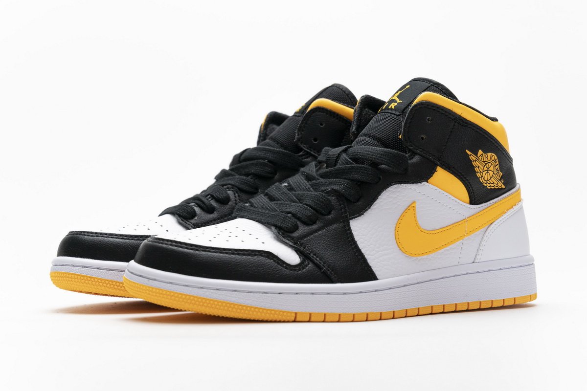 CV5276-107 Air Jordan 1 Mid SE Laser Orange Black