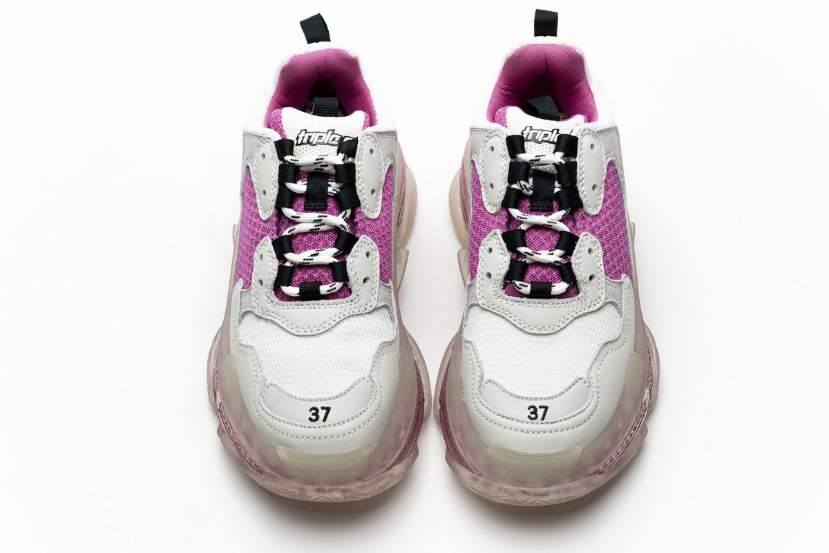 544351 w09e1 1633 Ba*len*cia*ga triple s purple red