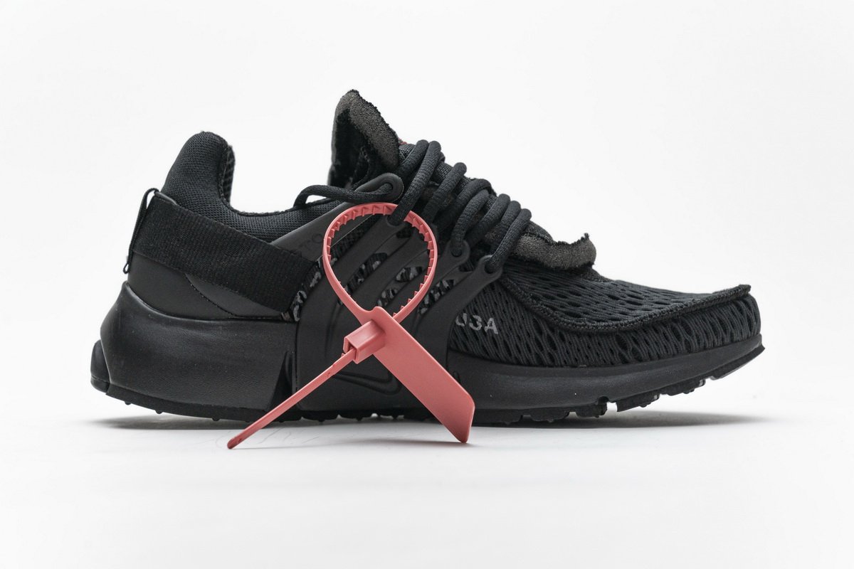 AA3830-002 OFF-WHITE x Nike Air Presto Black